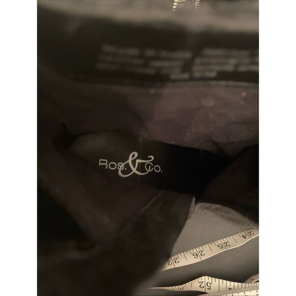 Bos. & cO. Tallon Bootie In Black Suede Size 7 New Without Box Never Worn - Picture 7 of 9